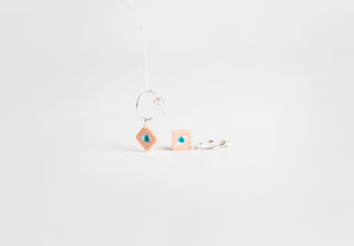 Tweyes Square Earrings Silver