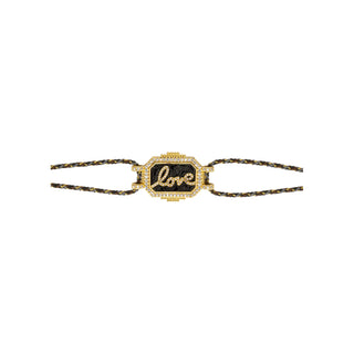 Bracelet Black Love Boheme Or