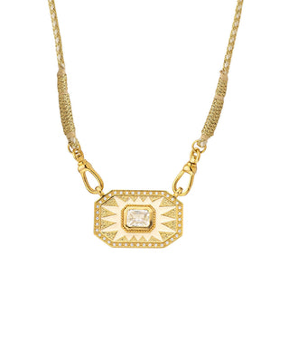Necklace - Light Ivory Yucatan Or