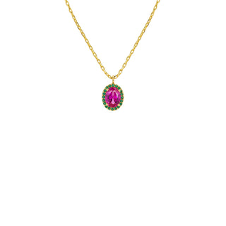 Necklace - Fuchsia Dynasty