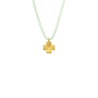 Necklace - Mint Lucky Baby