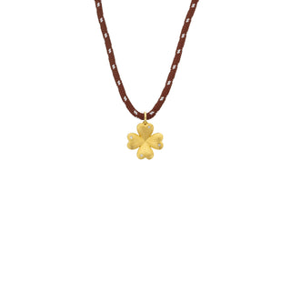Necklace - Brown Lucky Baby