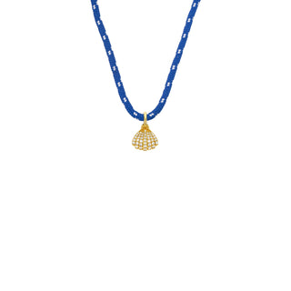 Necklace - Blue Shell