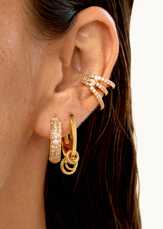 Earrings - Champagne