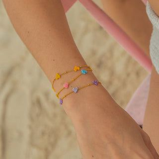 Heartsy Chain Bracelet Gold