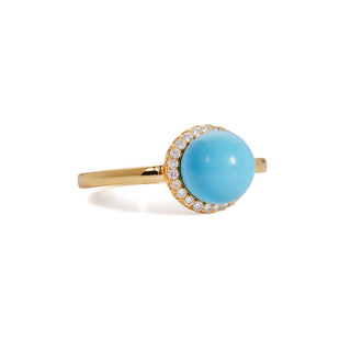 Turquoise Ball Ring