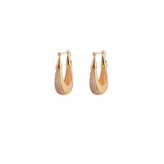 Ecume Earrings Small Size - Zirconia