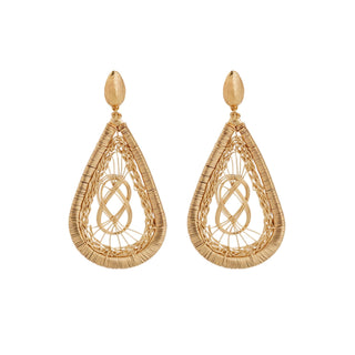 Tojo Filea gold earrings
