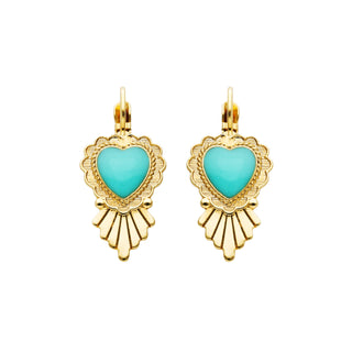 Juã¡Rez Turquoise Earrings