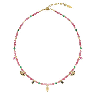 Pink Simar Necklace