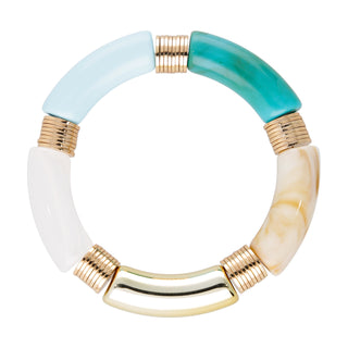 Multicolored Gold Bracelet