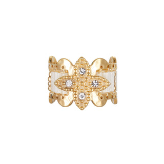 Deevina Gold Ring