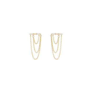 SHIRAN EARRINGS GOLD