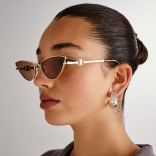 The Soiree Bright Gold Light Brown Tint