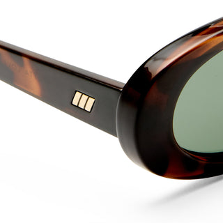 Outta Love | Wide Fit Tortoise Green Mono
