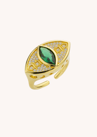 Ring Green Ojo