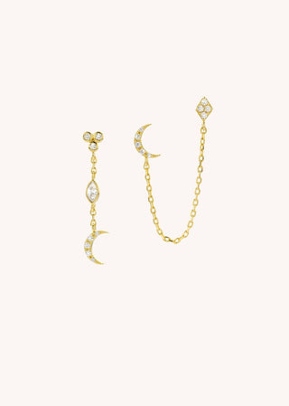 Earrings  Dancing Moon