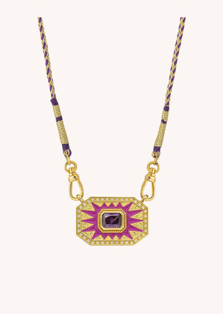Neklace - Light Fuchsia Yucatan