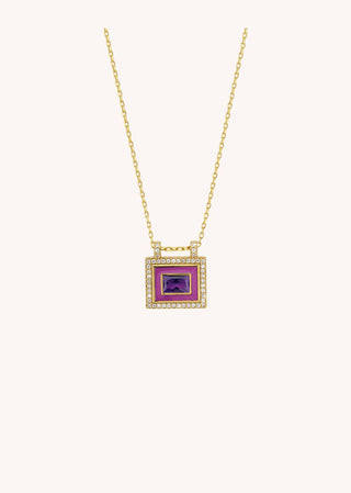 Neklace - Fuchsia El Paso