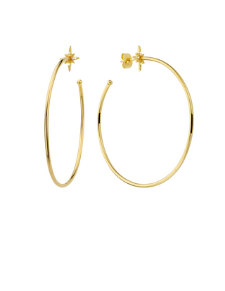 Earrings - Diwali Creole by Mya Bay jewelry available at Fashionbox Lebanon and UAE