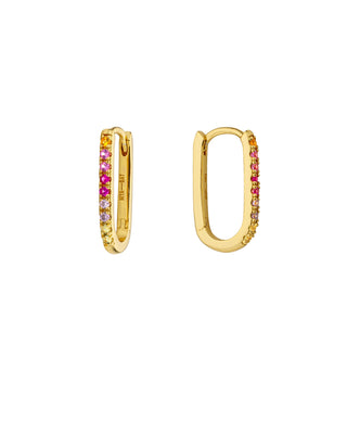 Earrings - Rainbow Shiny Jazzy