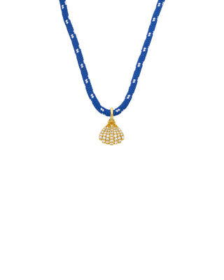 Necklace - Blue Shell