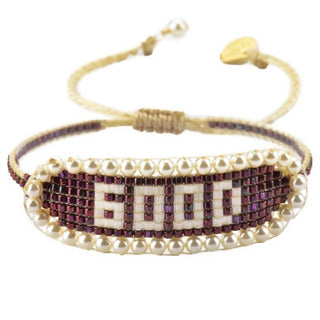 Pearl Good Beaded Bracelet