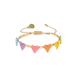 Multi Heart Row 2.0 Bracelet