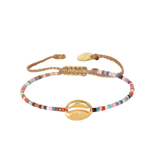 Sparkly Shell Bracelet Multicolor