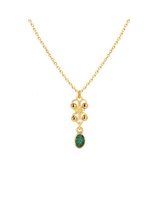 Farah Necklace Green