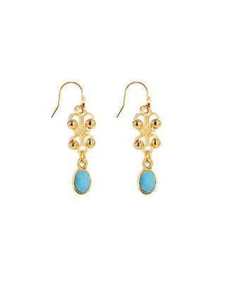 Farah Earrings Turquoise