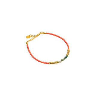 Gaya Zircon Bracelet Coral
