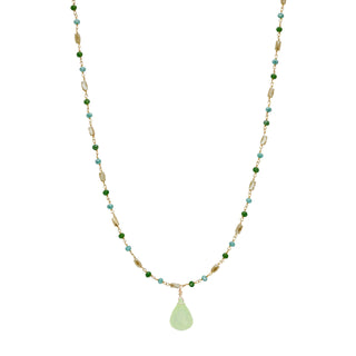 Green Fairy Long Necklace