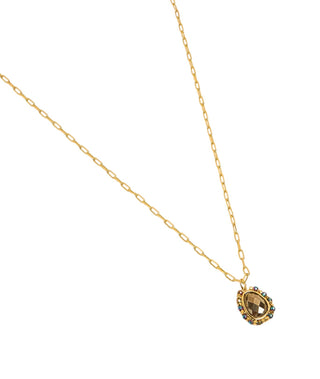 Jaipur Blossom Pyrite Necklace