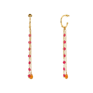 Fuchsia India Earrings