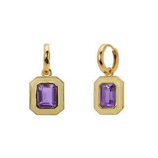 Na Amethyst Earrings
