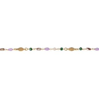 Farandole Green Lilac Bracelet