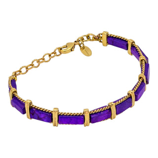 Sona Amethyst Bracelet by Une A Une jewelry | Fashionbox Lebanon UAE