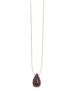 Citrine Drop Necklace