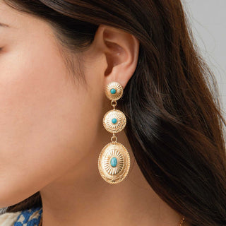 Amarok Gold Earrings