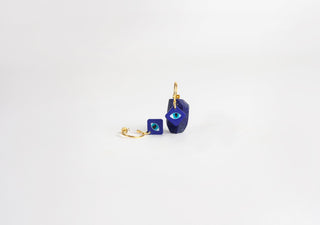Tweyes Square Earrings Gold