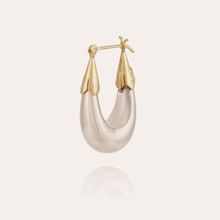 Ecume Earrings Small Size Bicolor