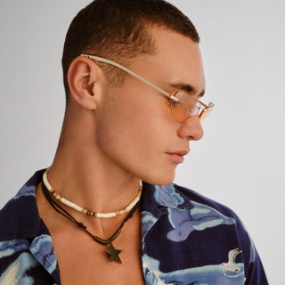 Bubbles | Gold Amber Tint Silver Flash