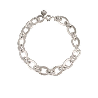 COLLIER MAILLE OVALE GM A