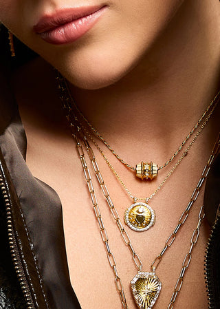 Necklace - White Talisman