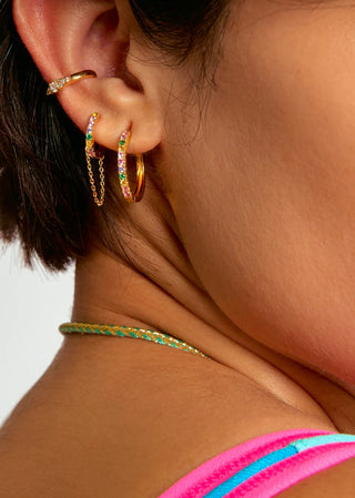 Earrings - Rainbow Lovely Delhi