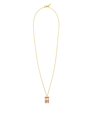 Necklace - Fuchsia Triad