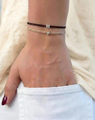 Heart Shine Bracelet Red