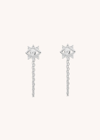 Earrings  Little Eye Chain