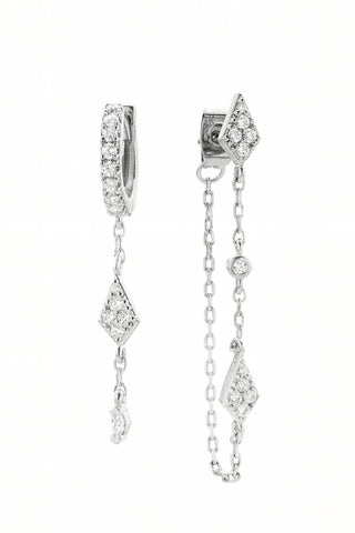 Piercing - Losange Twin Silver